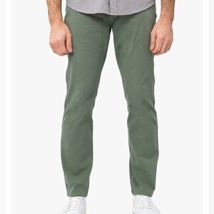 Classic Men's Olive Chinos